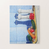 Puzzle Végatables à peindre sur plateau (Vertical)