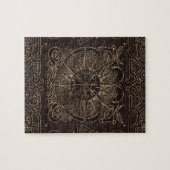 Puzzle Végétarienne - Ornement de boussole viking (Horizontal)