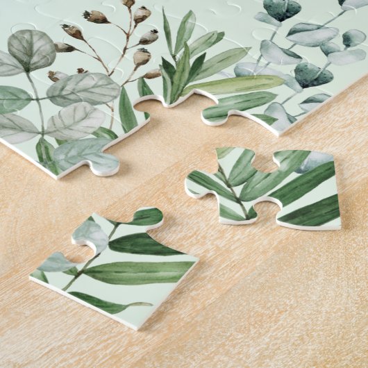 Puzzle Végétation Forêt Boisée Bébé Animaux Statistiques (Côté)