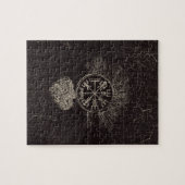 Puzzle Vegvisir et arbre de la vie - Yggdrasil (Horizontal)