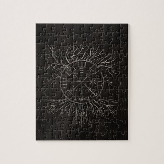 Puzzle Vegvisir et arbre de la vie Yggdrasil (Vertical)
