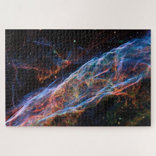 Puzzle Veil Nebula Supernova Reste Télescope Hubble (Horizontal)
