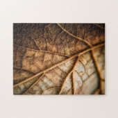 Puzzle Veins of Autumn (Horizontal)