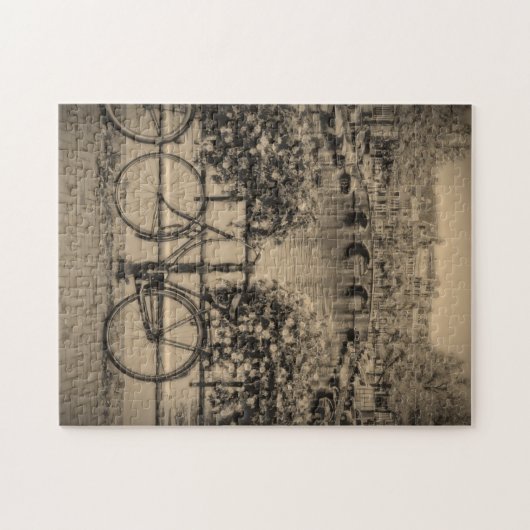 Puzzle Vélo à Amsterdam - 11x14 - 252 pc (Horizontal)