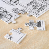 Puzzle Vélo à grande roue Penny Farthing (Côté)