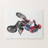 Puzzle Vélo rouge de saleté (Horizontal)