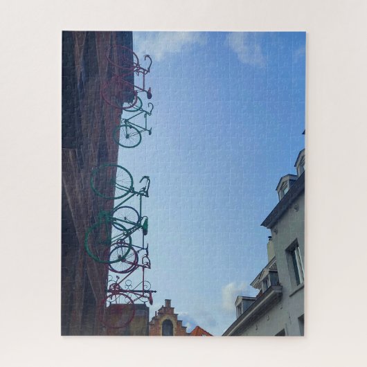 Puzzle Vélos en Belgique (Vertical)