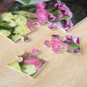 Puzzle Vendeur de fleurs, Rome Italie (Côté)