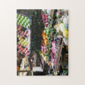 Puzzle Vendeur de rue, marché italien des fruits (Vertical)