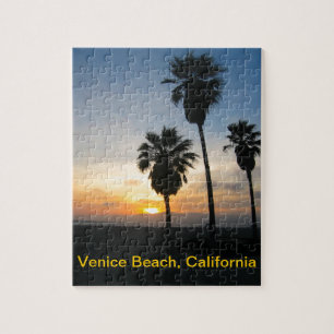 Puzzle Venice Beach California Sunset