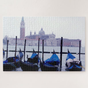 Puzzle Venice Italie Voyage Grand Canal Gondolas