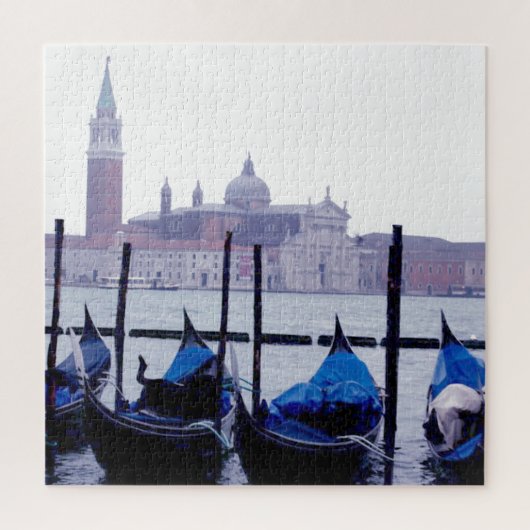 Puzzle Venice Italie Voyage Grand Canal Gondolas (Vertical)