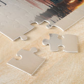 Puzzle Venice Italy Rialto Bridge Vintage Twilight Rustic (Côté)