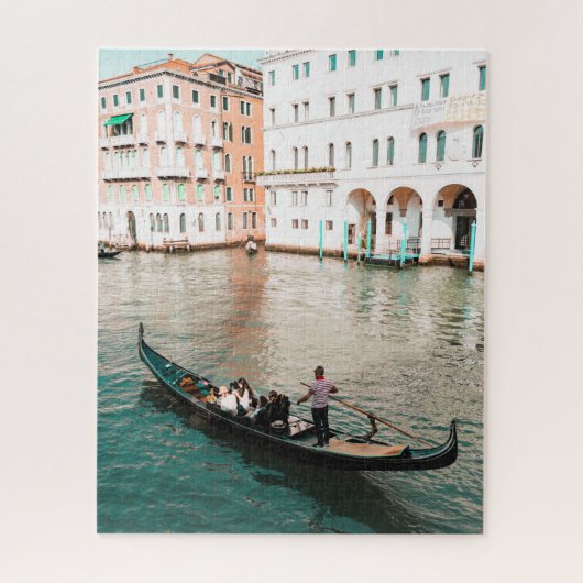 Puzzle Venise avec gondole (Vertical)