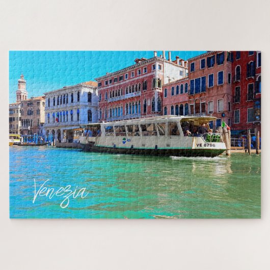 Puzzle Venise Grand Canal Water Bus (Horizontal)