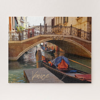 Puzzle Venise Italie Canal Voyage en bateau