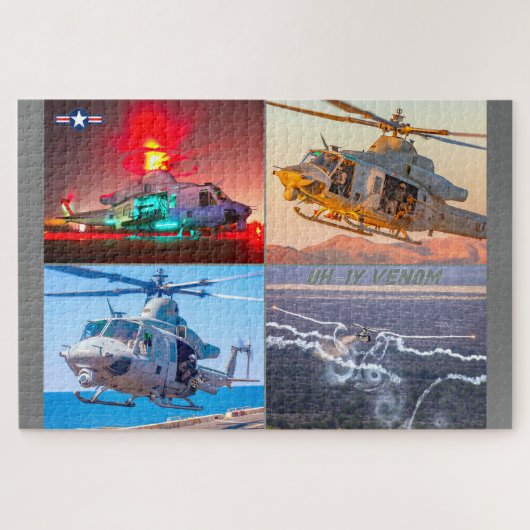 Puzzle VENOM UH-1Y (20 x 30 POUCES) (Horizontal)