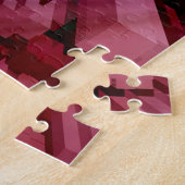 Puzzle Vent foncé centré sur le cube (Côté)