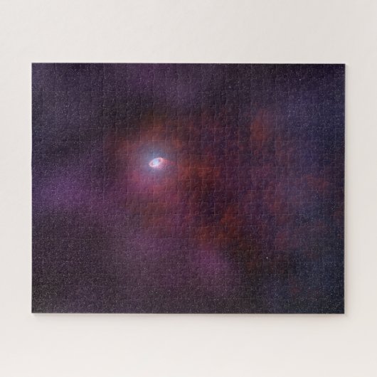 Puzzle Vent Pulsar D'Une Étoile Neutron. (Horizontal)