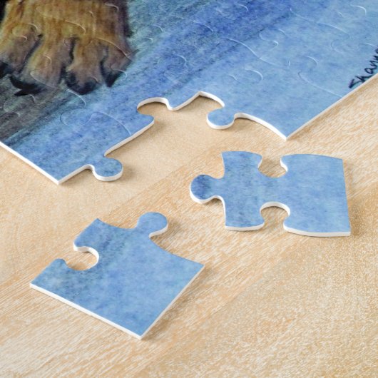 Puzzle Ventre de teckel (Côté)