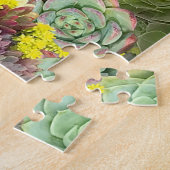 Puzzle Verdure colorée Succulents (Côté)
