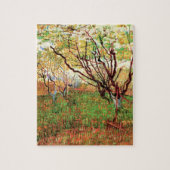 Puzzle Verger en fleurs de Vincent van Gogh (Vertical)