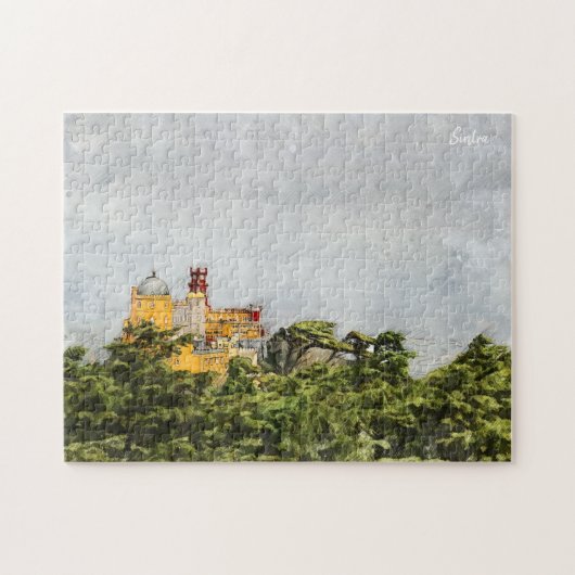 Puzzle Véritable Portugal - Palais Pena (Horizontal)