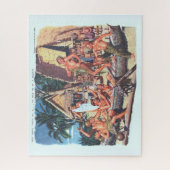 Puzzle Véritable Tales de Serviettes No 6 de 6 (Vertical)