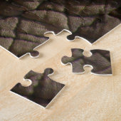 Puzzle Véritable Texture De Peau D'Éléphant, Rincée. (Côté)