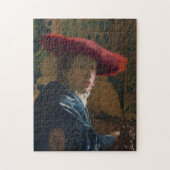 Puzzle Vermeer Red Hat (Vertical)