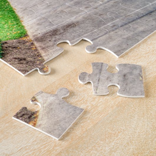 Puzzle Vermont à l'automne. (Côté)