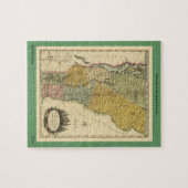 Puzzle Vermont, De l'enquête réelle - Carte Vintage 1814 (Horizontal)