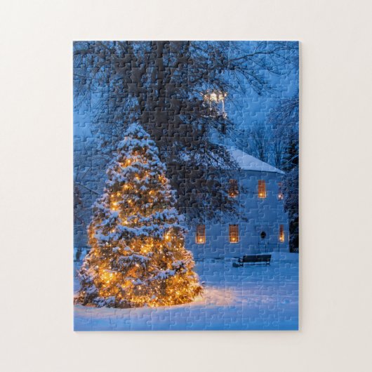 Puzzle Vermont Round Church (Vertical)