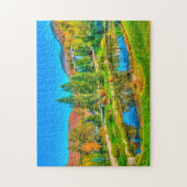 Puzzle Vermont Stowe. (Vertical)