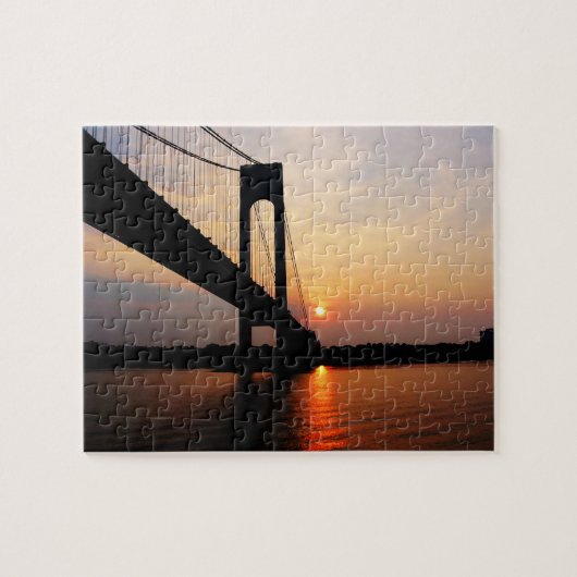 Puzzle Verrazano Bridge at Dawn (Horizontal)