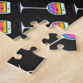 PUZZLE VERRE À VIN (Côté)