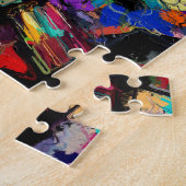 Puzzle Verre Coloré Équatorien (Côté)
