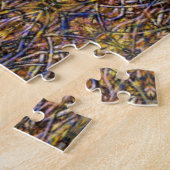 Puzzle Verre de Carnaval Herbe Avec Moisissure Orange Mou (Côté)