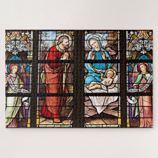 Puzzle Verre de crèche (Horizontal)