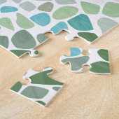 Puzzle Verre de mer coloré (Côté)