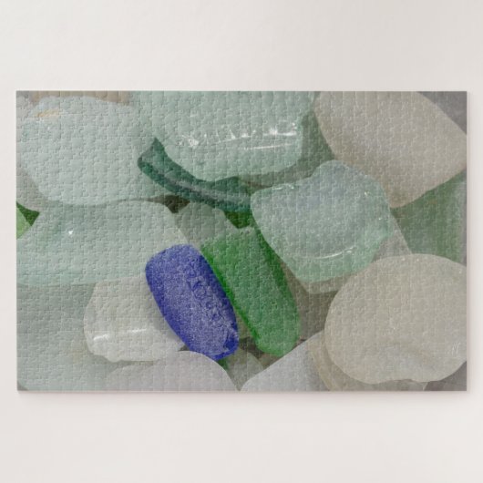 Puzzle Verre de plage pâle (Horizontal)