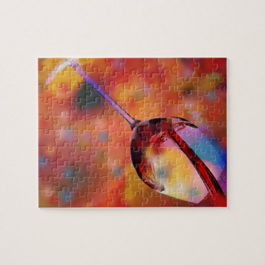 Puzzle Verre de vin (Horizontal)