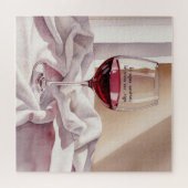 Puzzle Verre de vin (Horizontal)