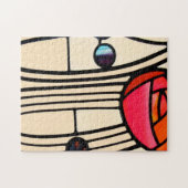 Puzzle Verre en tôle de Charles Rennie Mackintosh (Horizontal)