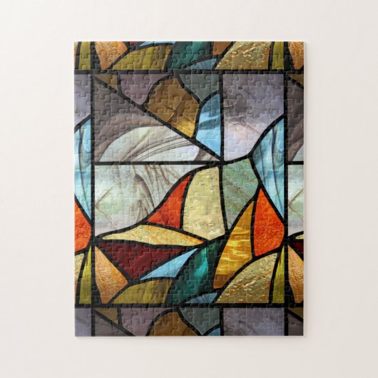 Puzzle Verre multicolore Abstrait (Vertical)