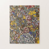 Puzzle Verre verni Botanique Floral (Vertical)