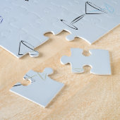 Puzzle Verres à la mode frais de Martini (Côté)
