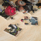 Puzzle Verrouillages sur un pont (Côté)