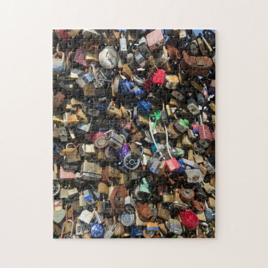 Puzzle Verrouillages sur un pont (Vertical)