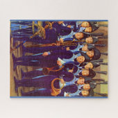 Puzzle vers 1800 Musiciens militaires européens (Horizontal)